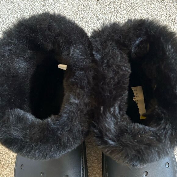 Crocs Stomp Lined Boots Unisex Adults, Black, Size M9 / W11, NWOT - Picture 11 of 11